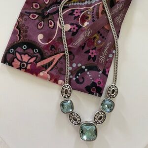 Brighton Aqua Crystal necklace.